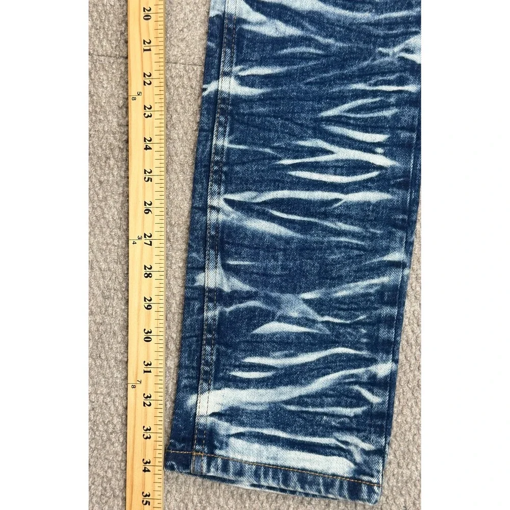 Evolution In Design Men's Distressed Slim Fit‎ 5 Pocket Denim Jeans Size 38x34
